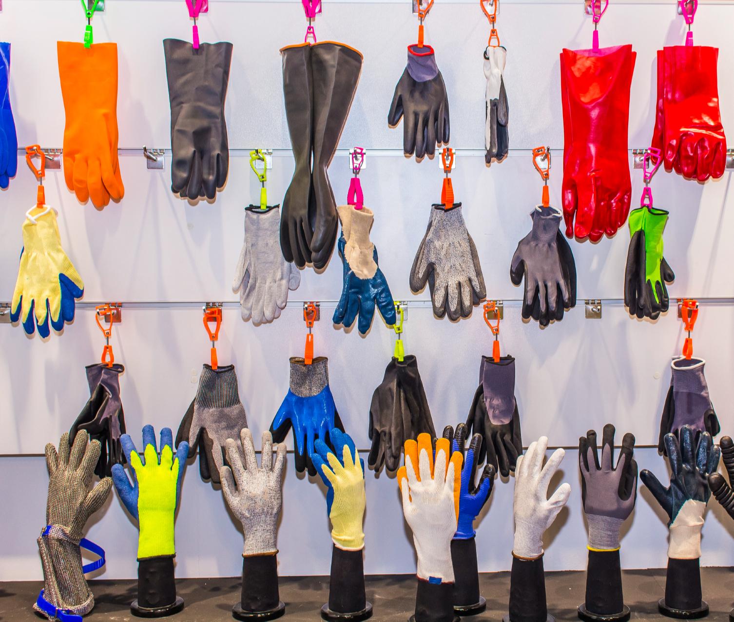 Les types des gants