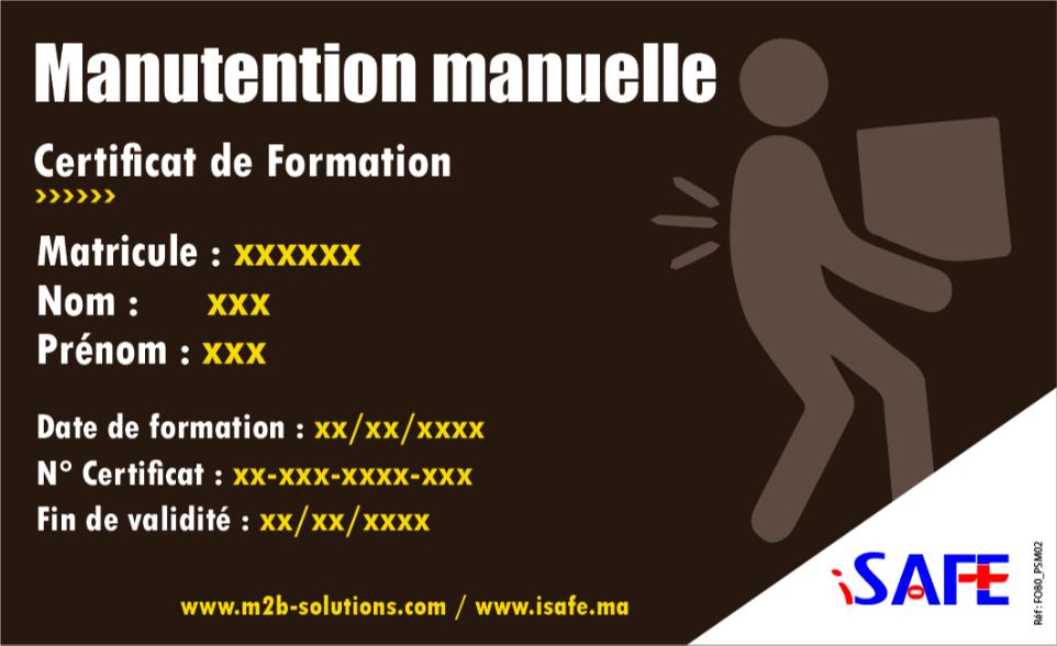 Manutention manuelle