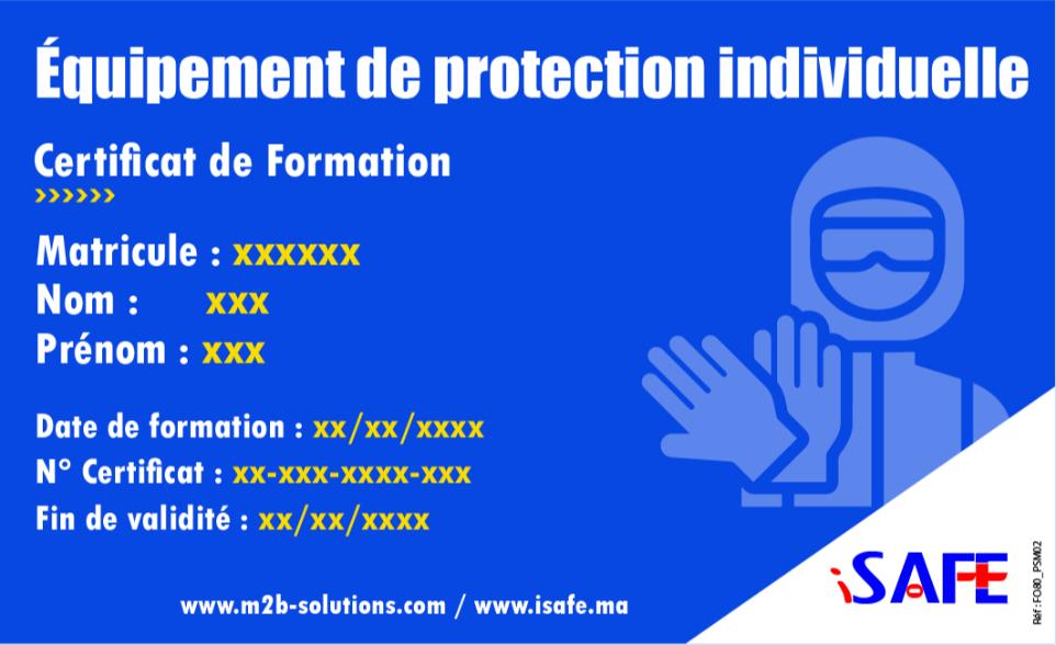 Équipement de protection individuelle