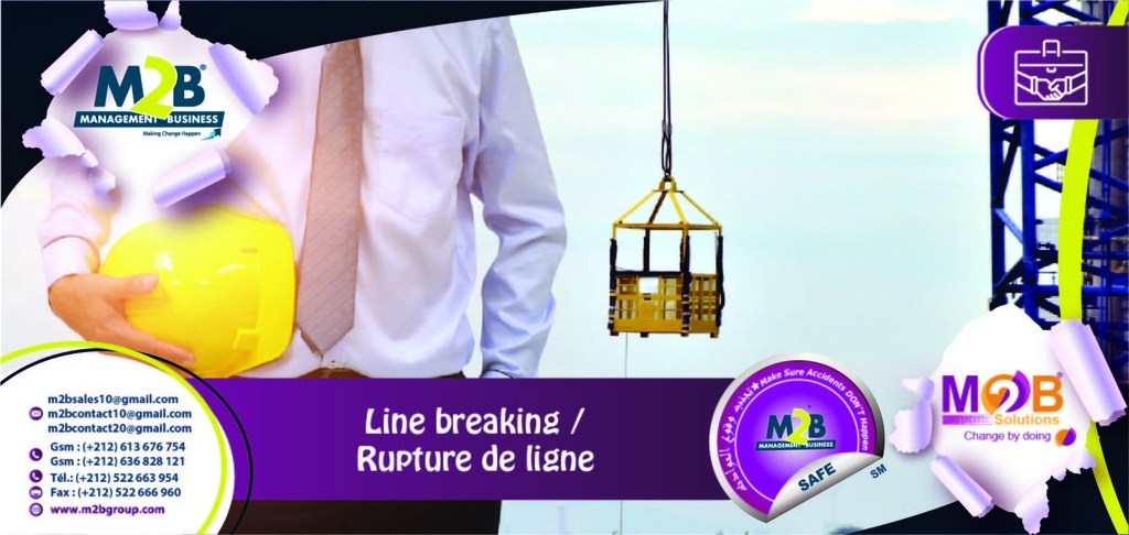 Line breaking / Rupture de ligne