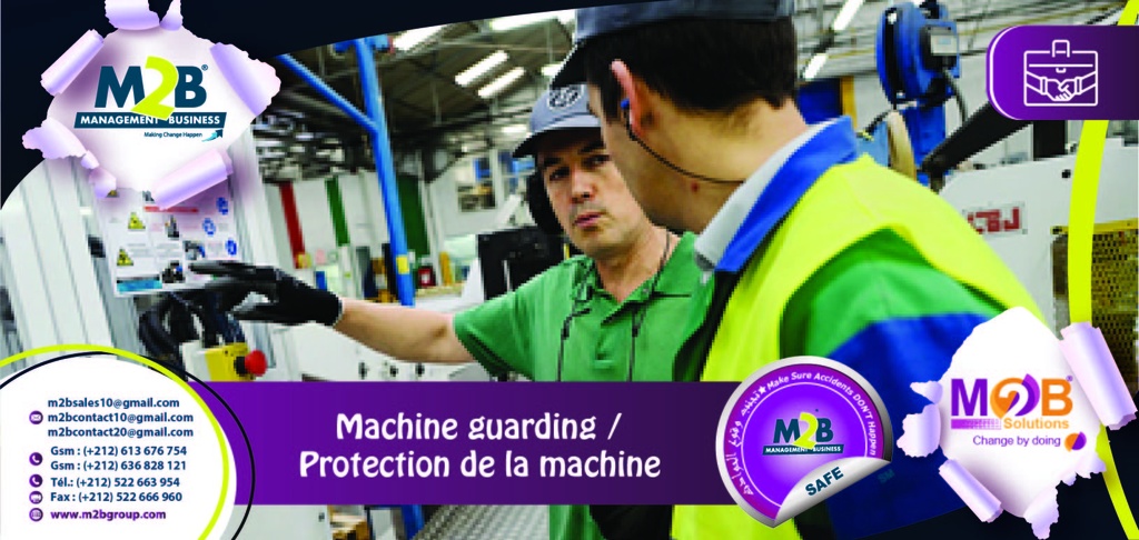 Machine guarding / Protection de la machine