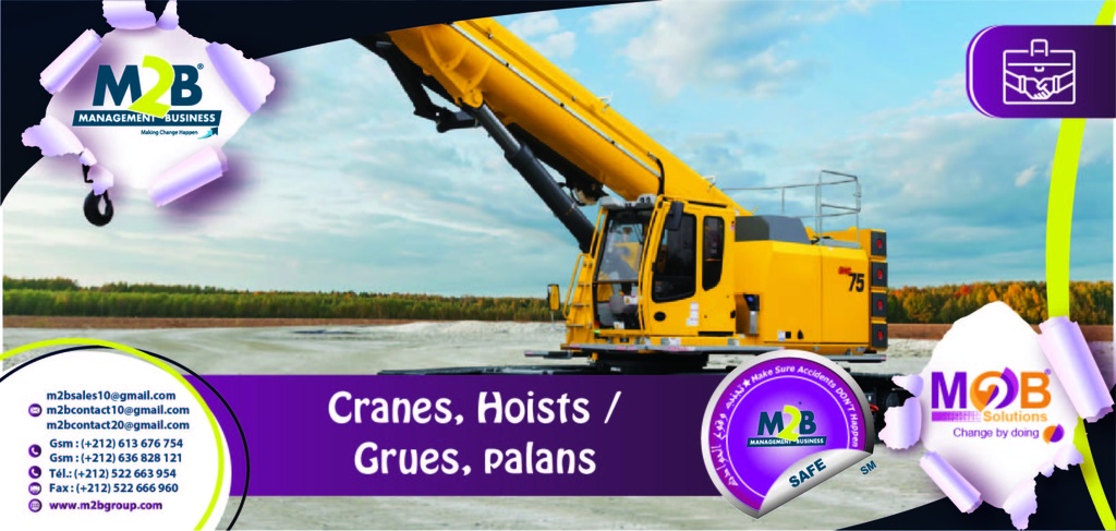 Cranes, Hoists / Grues, palans