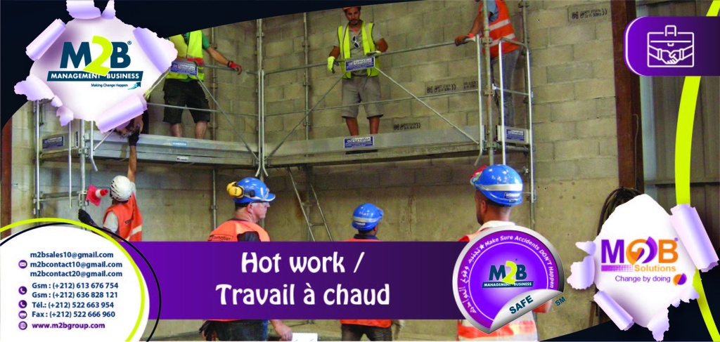 Hot work / Travail à chaud