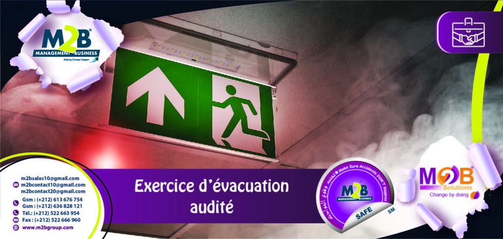 Exercice d’évacuation audité