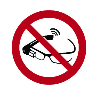 Interdiction de port de lunettes connectées