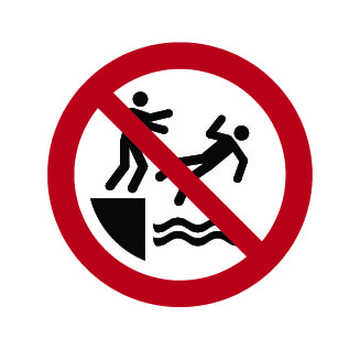 Interdiction de sauter dans l'eau (copie)