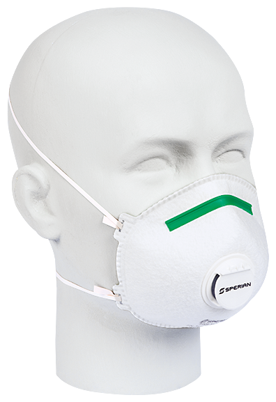 Masque à particules à usage unique HONEYWELL WILLSON de la classe de filtration FFP2