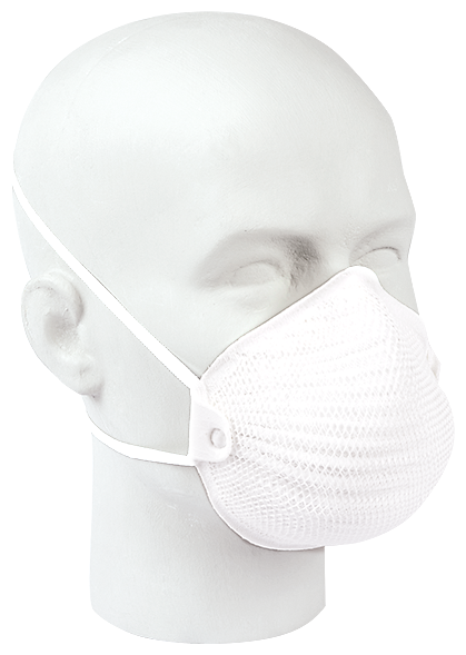Masque à particules avec filtre plié MOLDEX AIR classe de filtration FFP2