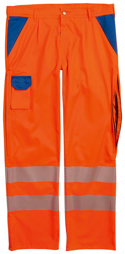 Pantalon professionnel de sécurité orange vif/bleue EXTENSO REFLEX (copie)