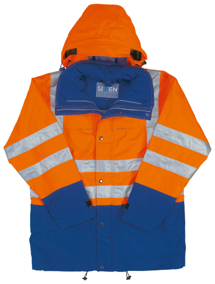 Pantalon de pluie de sécurité orange vif/bleue IMPERMA REFLEX (copie)