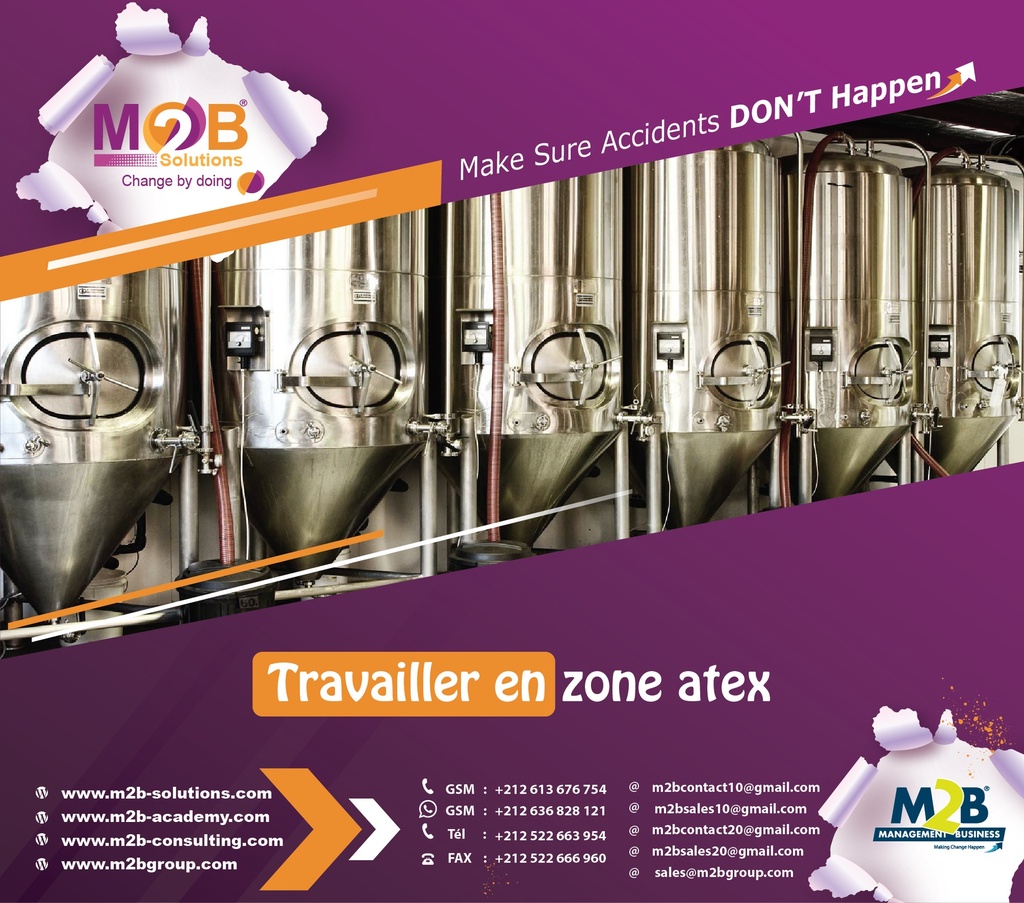 Travailler en zone atex