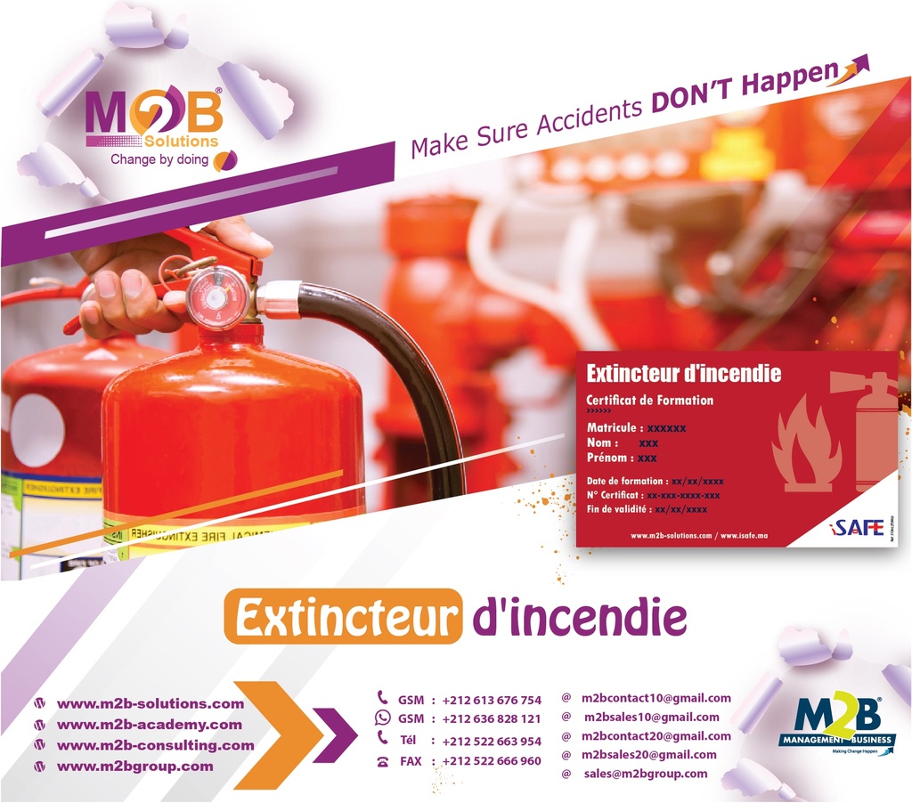 Extincteur d'incendie