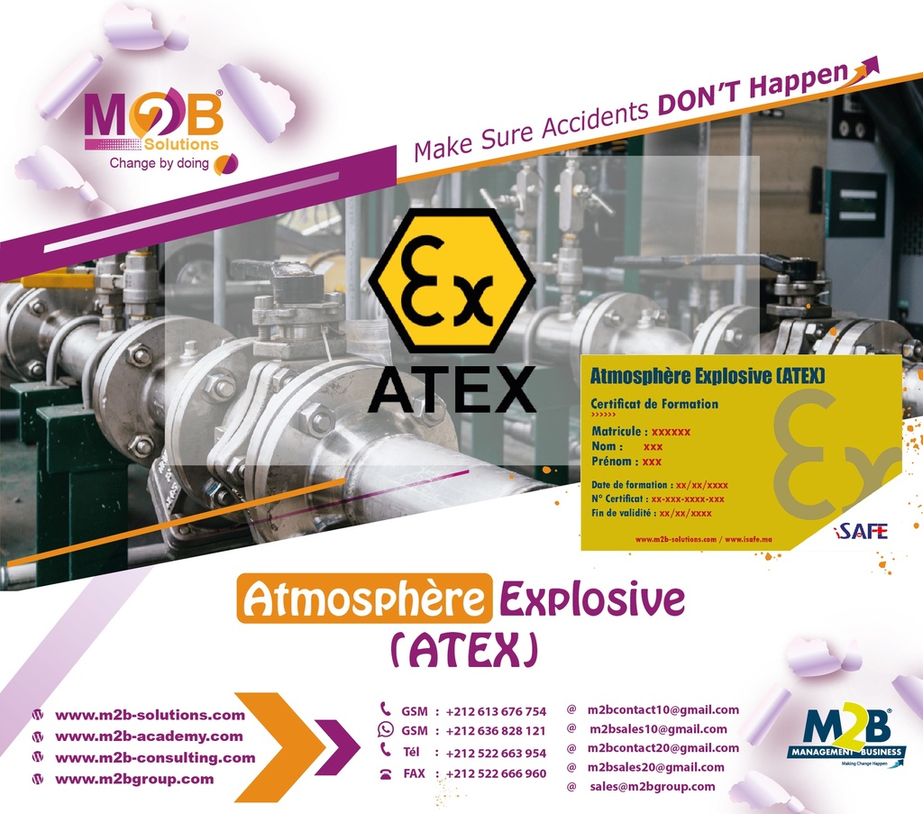 Atmosphère explosive (ATEX)