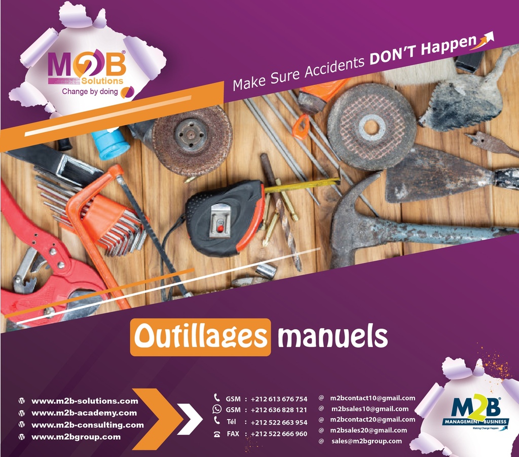 Outillages manuels