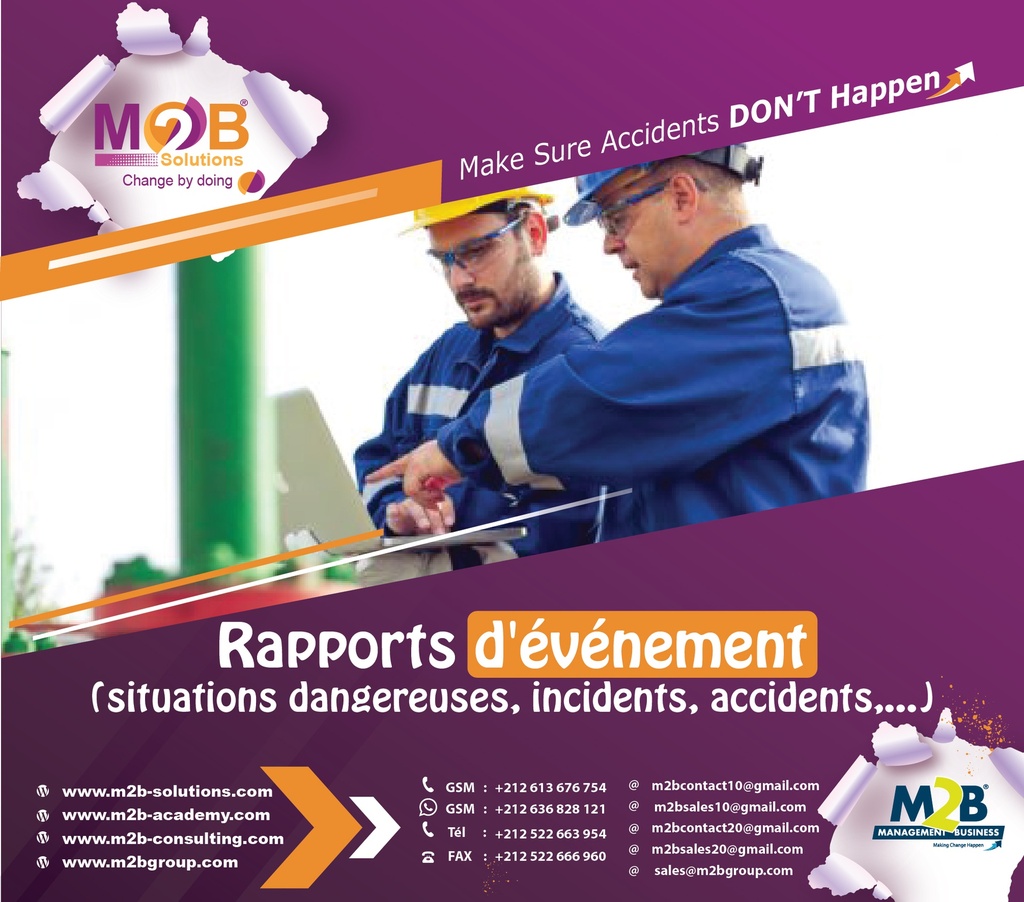 Rapports d'événement