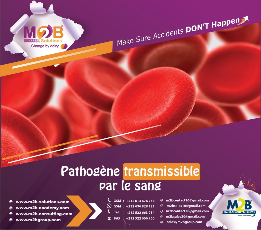 Pathogène transmissible par le sang