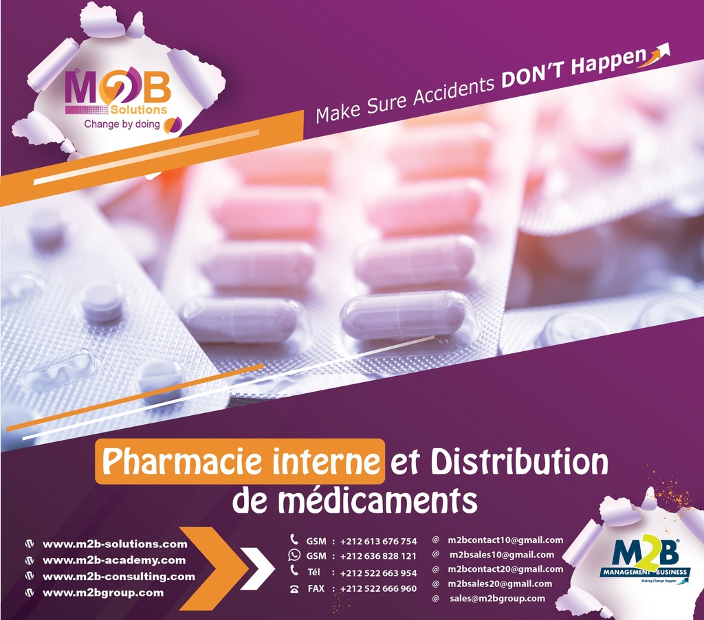 Pharmacie interne et Distribution de médicaments