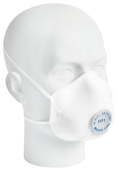 Masque antiparticules à usage unique MOLDEX de forme très ergonomique