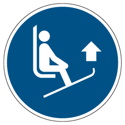 [PSA _SIG_OBL_10_M036] Obligé de pointes de ski lift