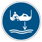 [PSA _SIG_OBL_10_M041] Obligé de Abaisser le canot de sauvetage à l'eau dans la séquence de lancement
