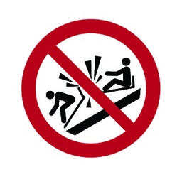 [PSA _SIG_INT_10_P047] Interdiction de ne pas percuter le toboggan