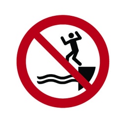 [PSA _SIG_INT_10_P061] Interdiction de sauter dans l'eau