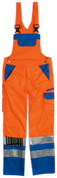 [PSA _EPI_VÊT_10_0023] Veste de sécurité orange vif/bleue SICURELAST REFLEX (copie)
