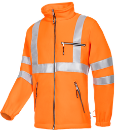 [PSA _EPI_VÊT_10_0041] Veste de sécurité orange vif REIMS