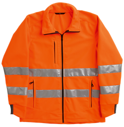 [PSA _EPI_VÊT_10_0044] Veste de sécurité orange vif CLIMASOFT REFLEX