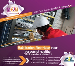 [M2BS_WSHE_300_210] Habilitation électrique pour personnel qualifié (électricien hors niveau 1)