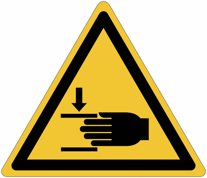 [PSA _SIG_DAN_30_W024] Danger Ecrasement des mains