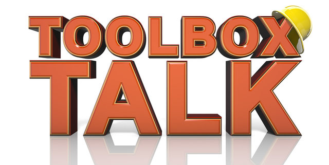 Tool Box Talk Tool Box Talk