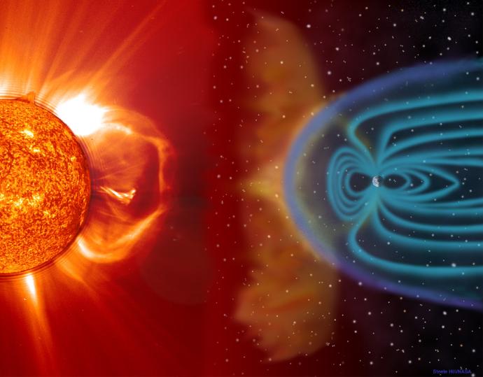 Rayonnement de l'espace