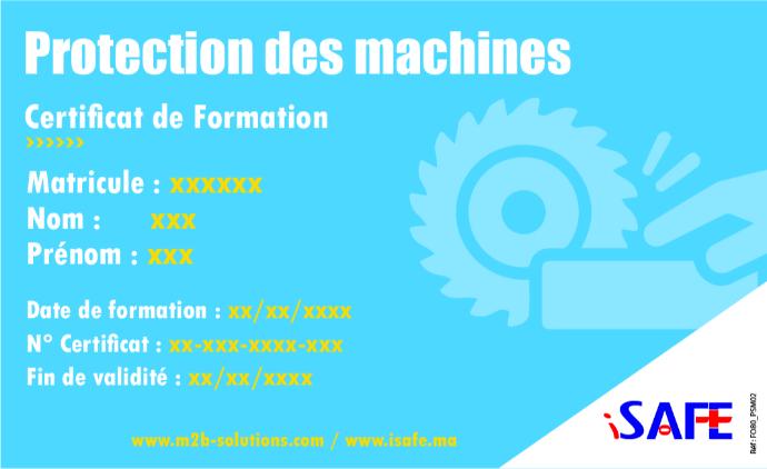 Protection des machines