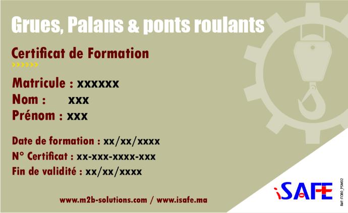 Grues, Palans & ponts roulants