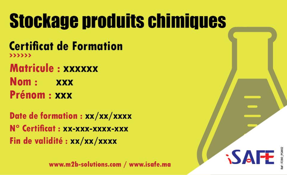 Manipulation des produits chimiques