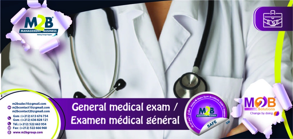 General medical exam / Examen médical général