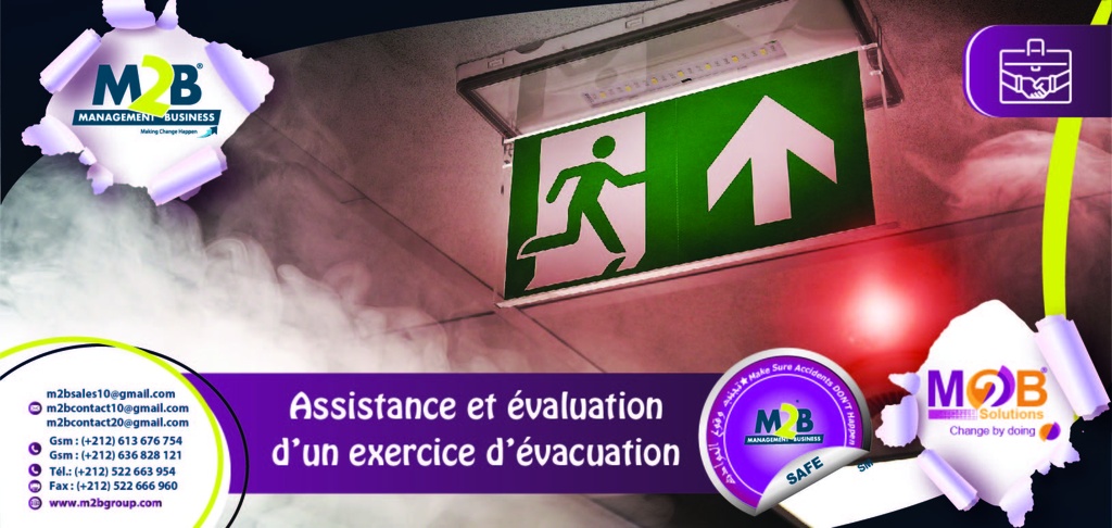 Assistance et évaluation d’un exercice d’évacuation