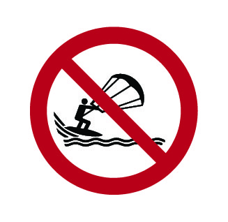 Interdiction de kite surf
