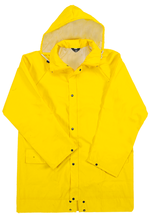 Veste de pluie légère jaune RAINFLEX