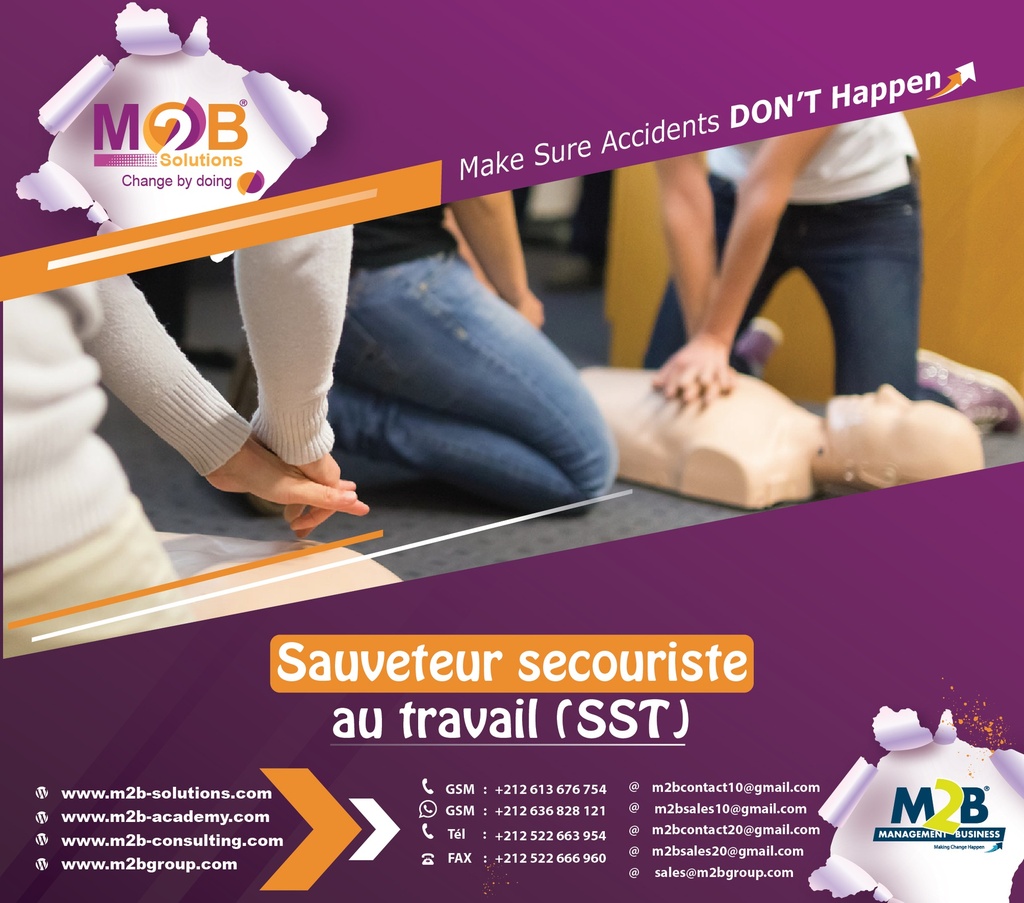 Sauveteur secouriste du travail (SST)