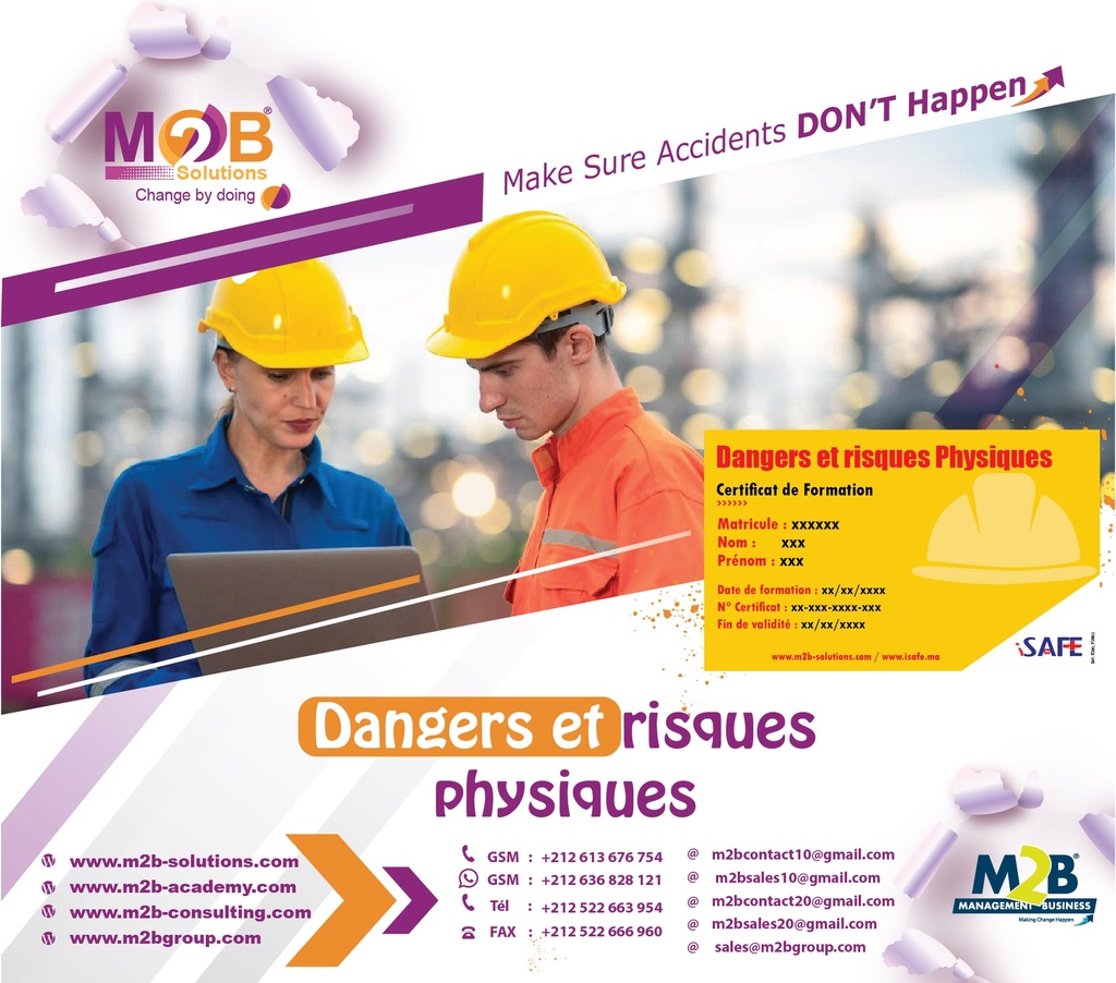 Dangers et risques physique