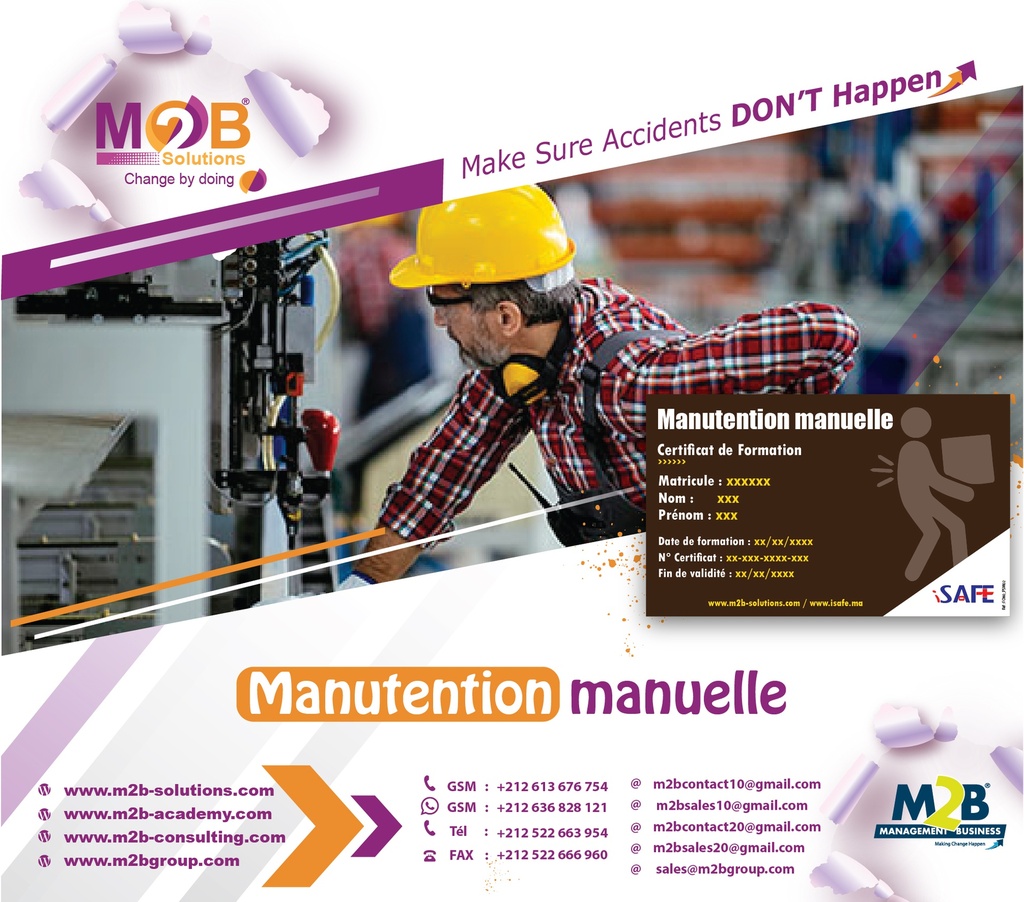 Manutention manuelle