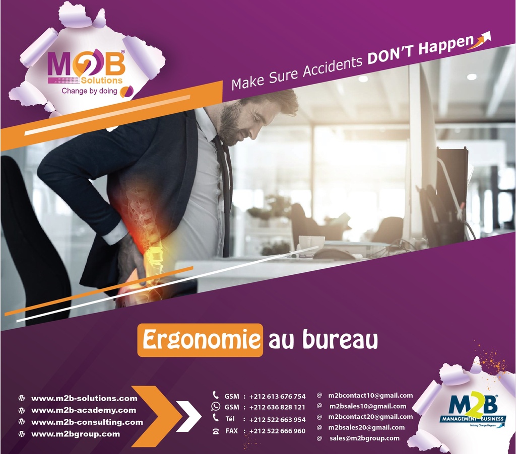 Ergonomie au bureau