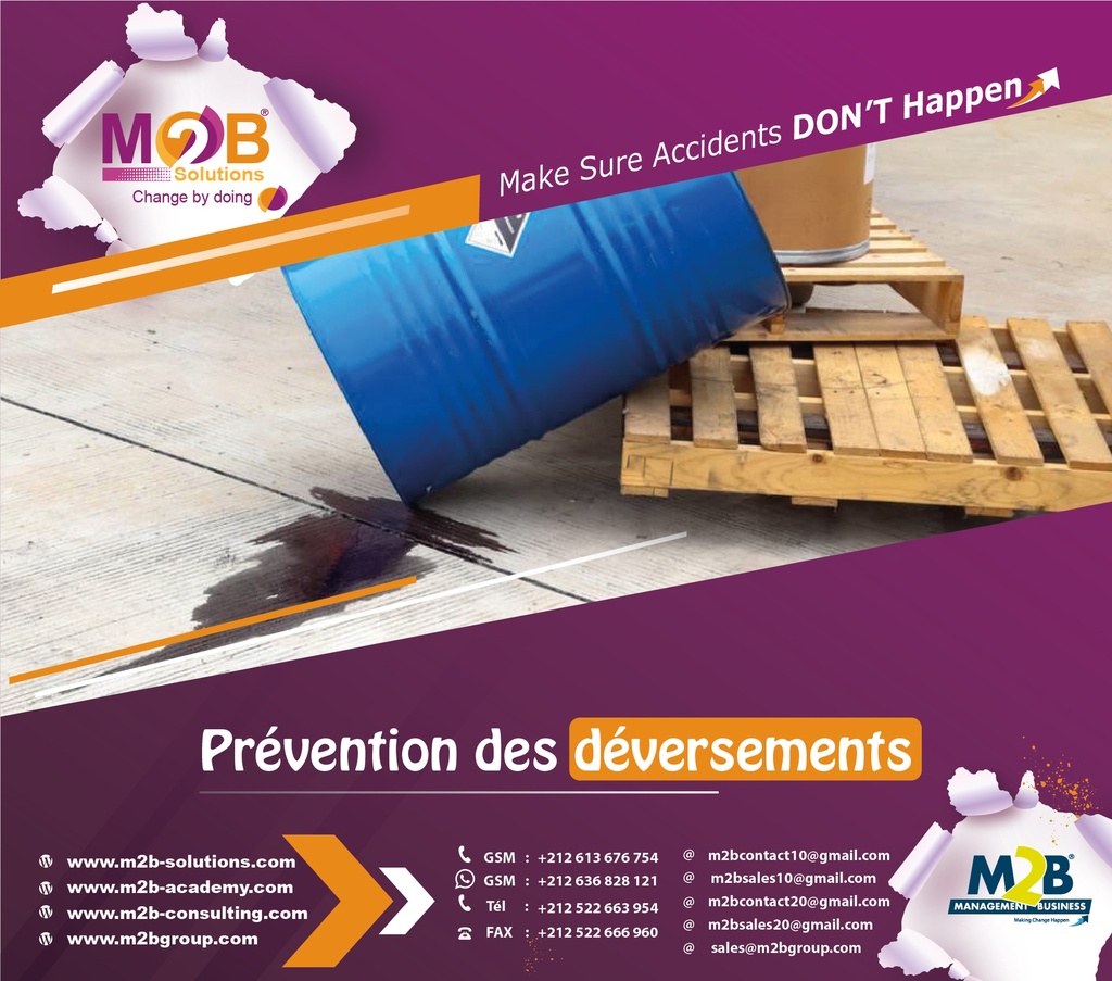 Prévention des déversements