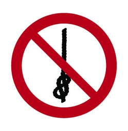 [PSA _SIG_INT_10_P030] Interdiction de faire de nœuds dans la corde