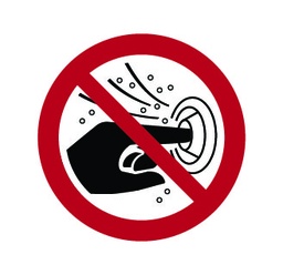 [PSA _SIG_INT_10_P070] Interdiction de mettre le doigt dans la buse d'un hydromassage