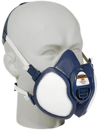 [PSA _EPI_MAS_10_0026] Masque de protection respiratoire 3M degré A2P3 en caoutchouc synthétique
