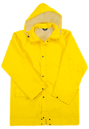 [PSA _EPI_VÊT_10_0058] Veste de pluie légère jaune RAINFLEX