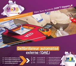 [iSafe_HSEM_500_310] Défibrillateur automatisé  externe  (DAE)